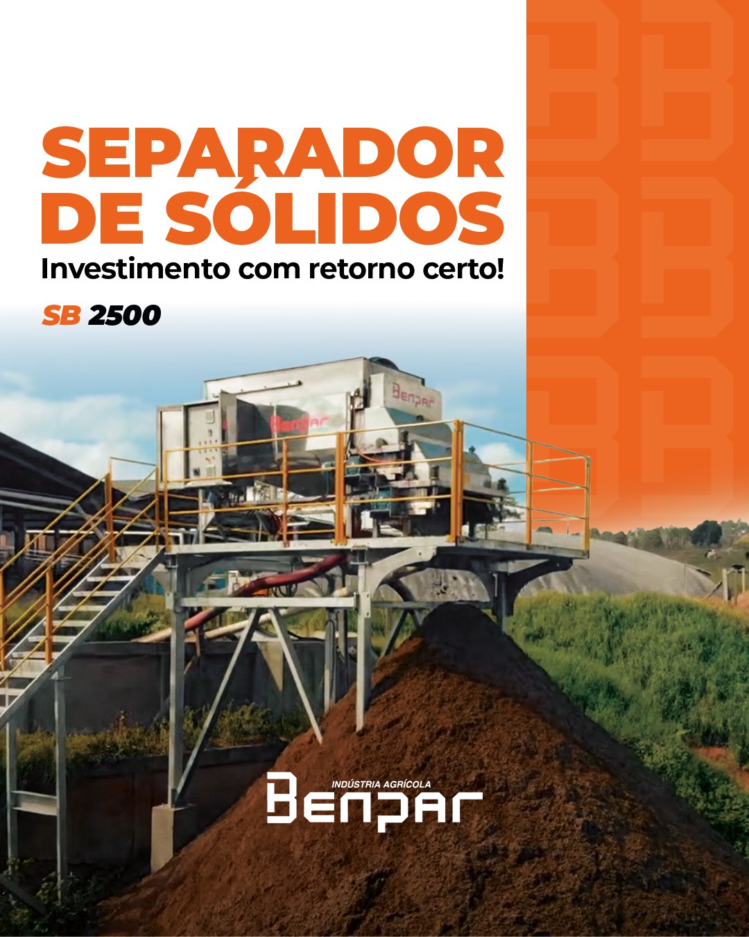 Transforme Resíduo em Recurso: O Retorno é Certo com o SB 2500!