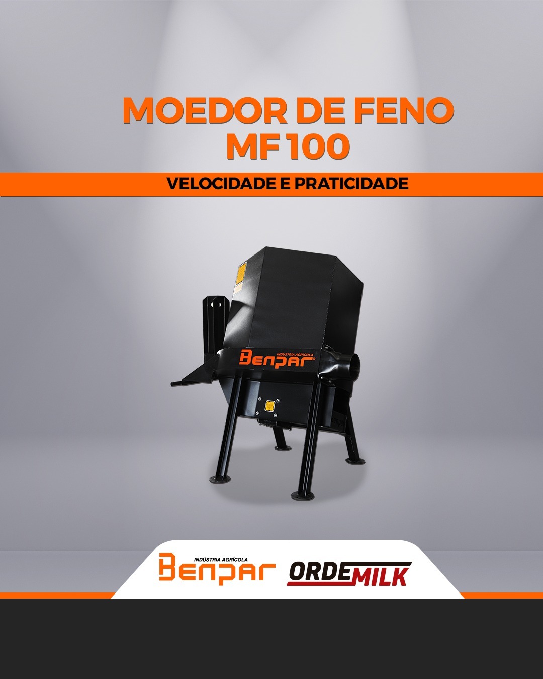 Conheça o Moedor de Feno MF 100 da Benpar