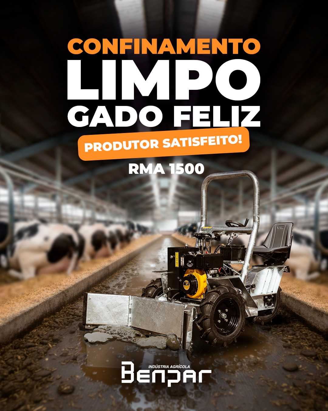 Limpeza de Confinamento Não Precisa Ser um Peso